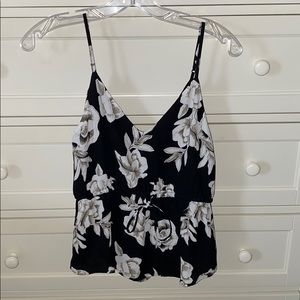 Aritzia Babaton Floral Camisole Tank